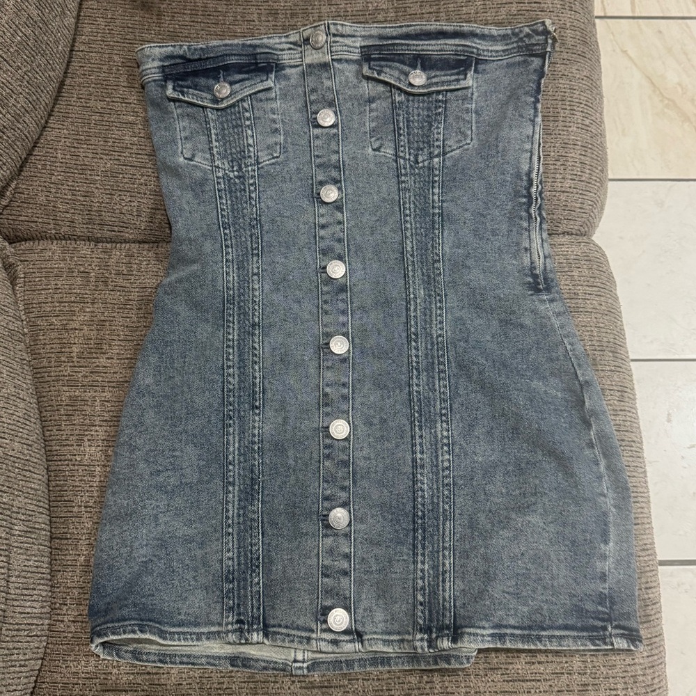 Denim Corset Dress